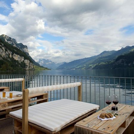 Flyhof Hotell Weesen Exteriör bild